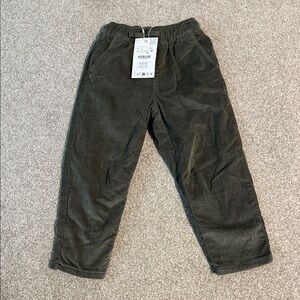 New with Tags Zara Boys Cordoroy Pants
